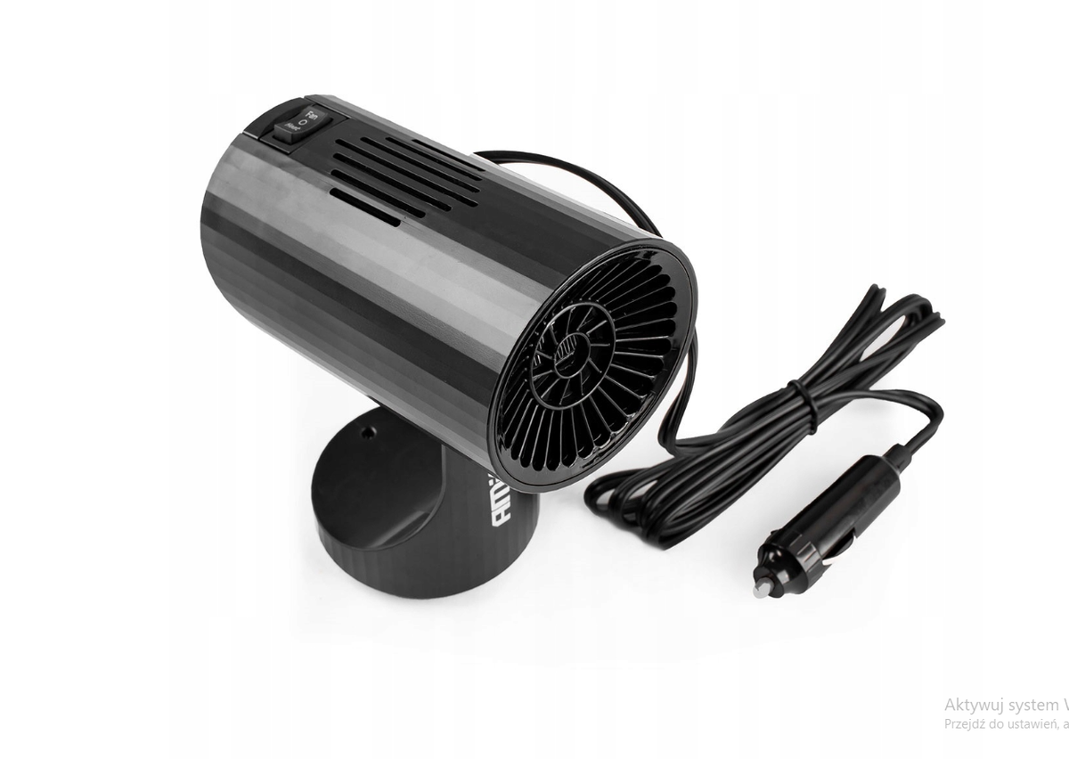 TERMOWENTYLATOR GRZEJNIK NAGRZEWNICA SAMOCHODOWY DMUCHAWA DO AUTA 12V